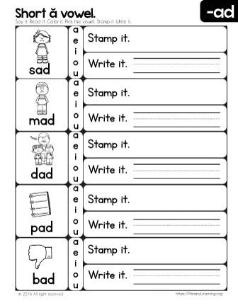 y family worksheets word Review  Family AD PrimaryLearning.org Word Worksheet