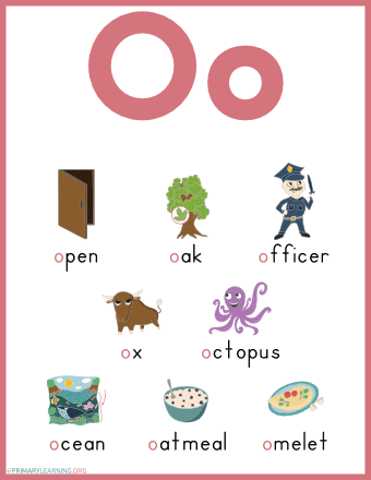 objects that start with the letter o