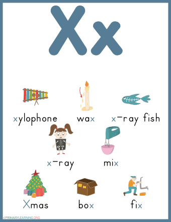 things that begin with the letter x