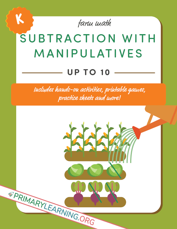subtraction with manipulatives