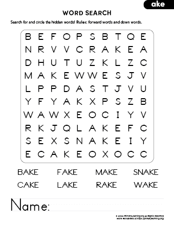 Cake making revision wordsearch | Teaching Resources