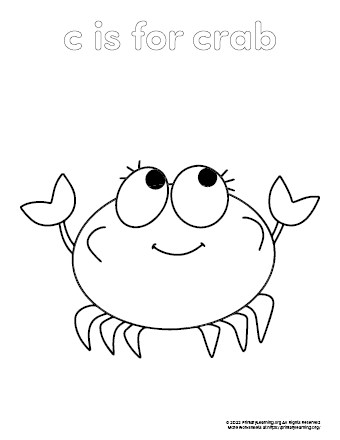 Parts of a Crab | PrimaryLearning.org