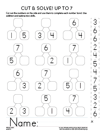 kindergarten addition worksheets pdf