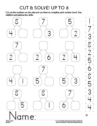 free addition worksheets for kindergarten pdf