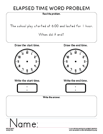 telling time elapsed time worksheets free