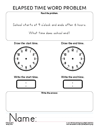 telling time for beginners worksheets