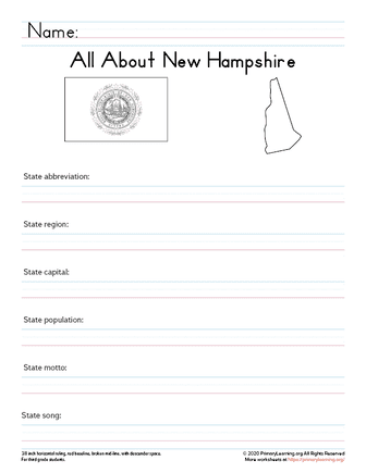 new hampshire facts worksheet
