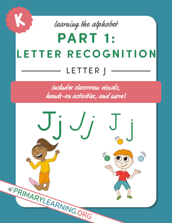 letter j printable template