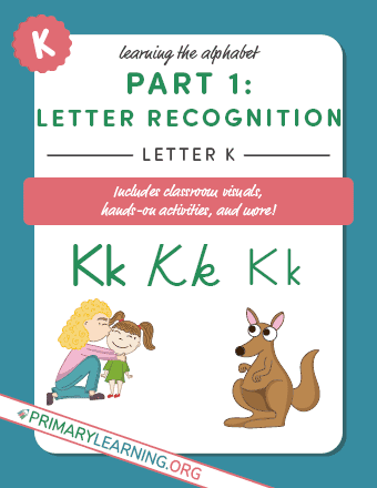 learning the letter k