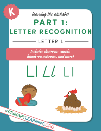 learning the letter l
