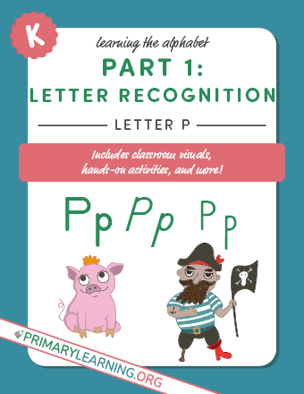 letter p printable template