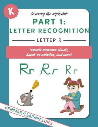 reading letter r