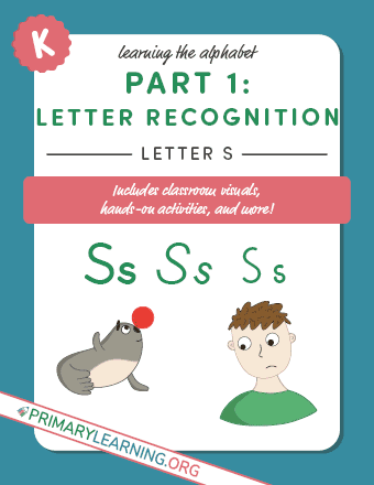 learning the letter s