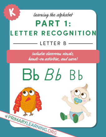 reading letter b