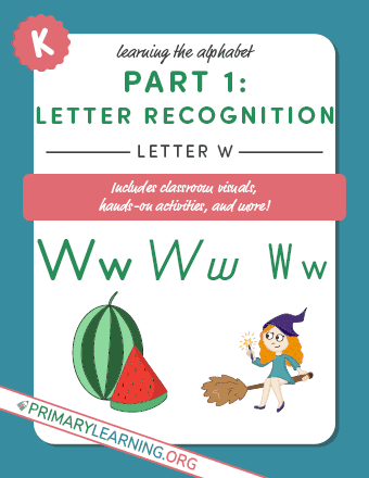 letter w template