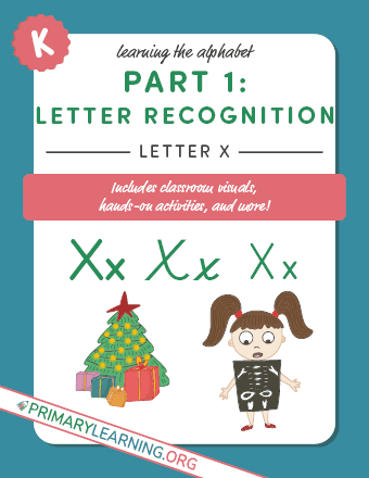 letter x printable template