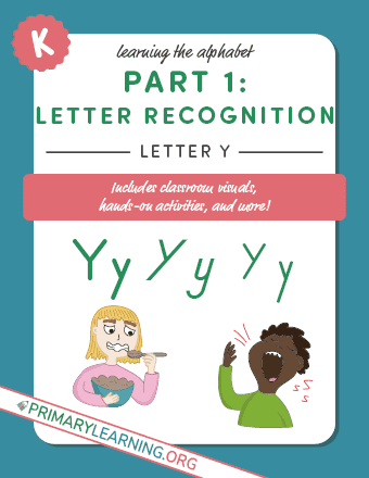 learning the letter y