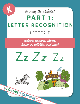 learning the letter z