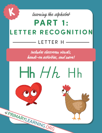 letter h printable template