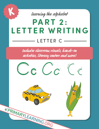 writing letter c printable