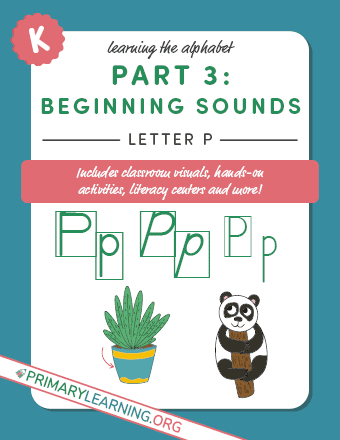 letter p flashcards