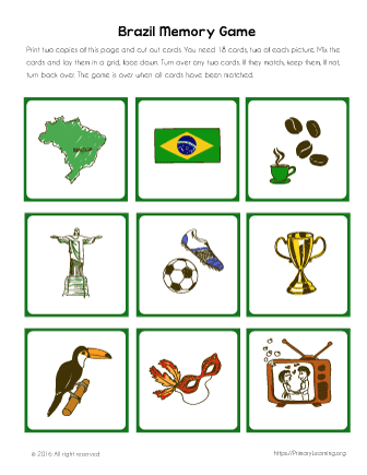 brazil activities for kids