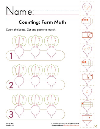 practice counting numbers