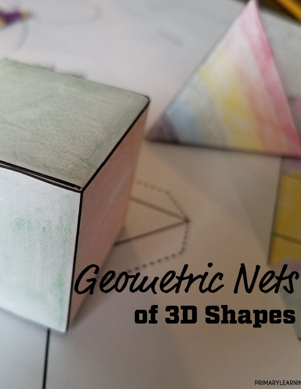 geometric nets of 3d shapes