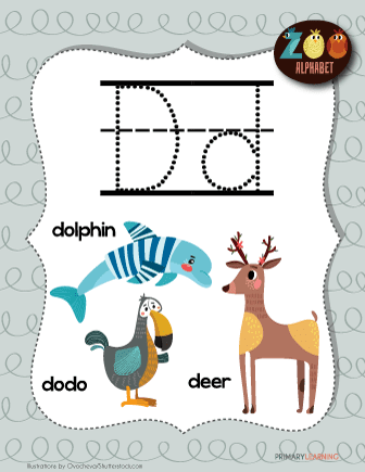 letter d animals