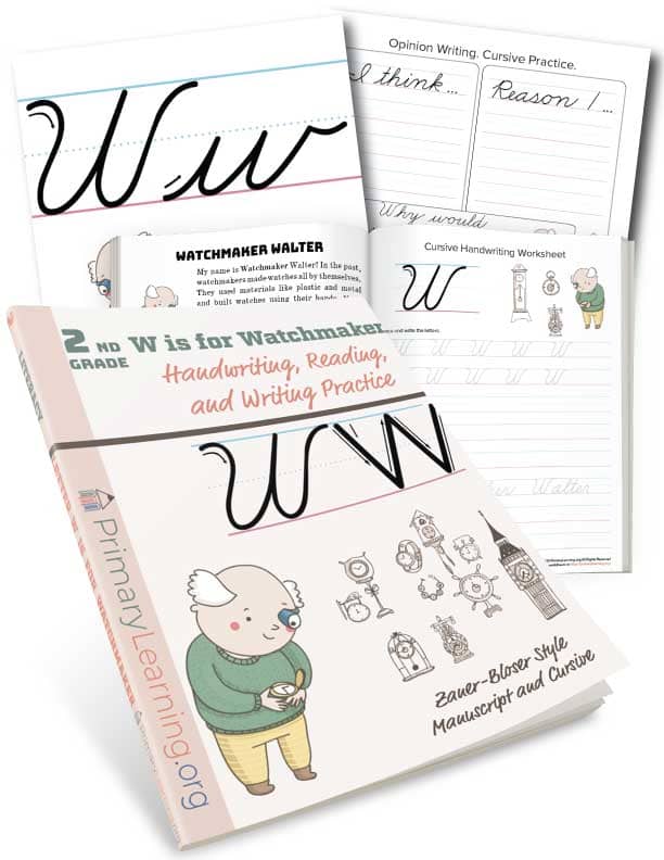 printable letter w poster