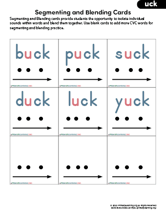 the uck family words