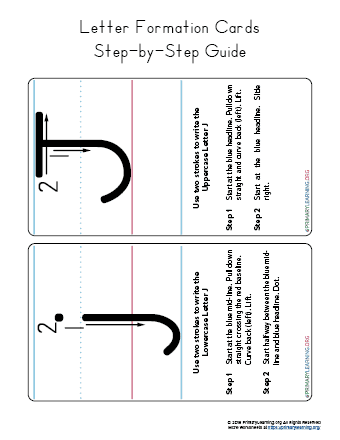 how to write the letter j