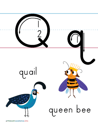letter q printable