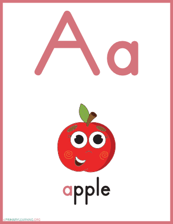 alphabet letter a worksheet