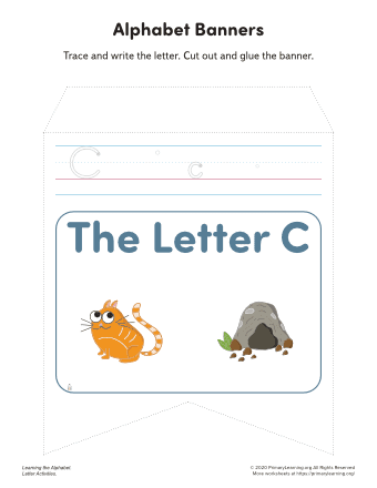 letter c banners
