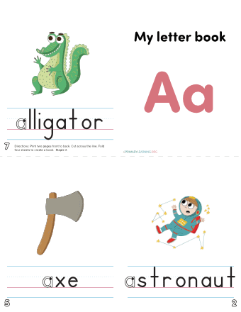 the letter a practice