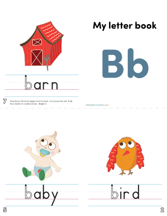 the letter b practice