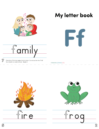 the letter f practice