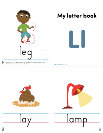 the letter l practice