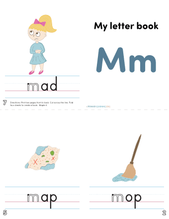 the letter m practice