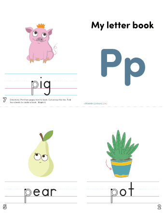 the letter p practice