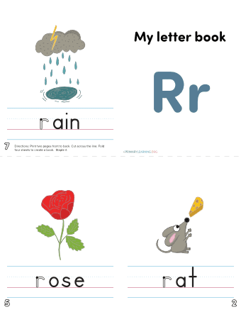the letter r practice