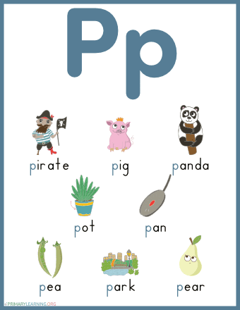 things that begin with the letter p