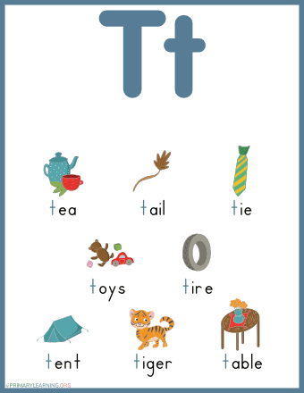 things that begin with the letter t