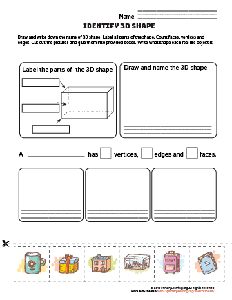 Rectangular prism worksheet